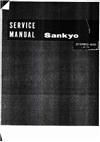 Sankyo 800 Stereo manual. Camera Instructions.